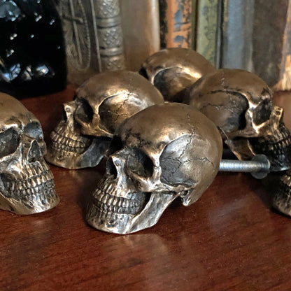 ☠️ Skull Drawer Knobs | Gothic Cabinet Knobs