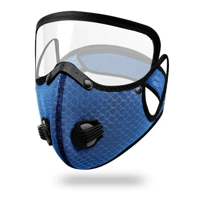 ✅ Reusable Carbon Filter Dust Mask – Built for Active Lifestyles