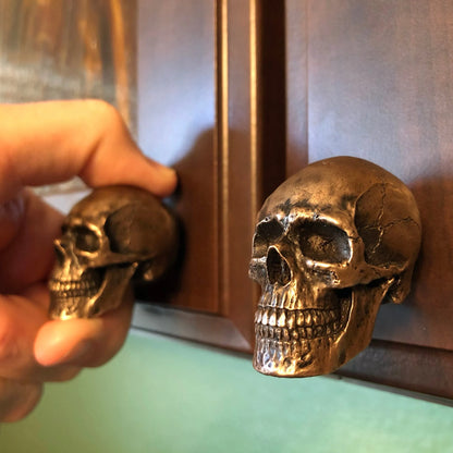☠️ Skull Drawer Knobs | Gothic Cabinet Knobs