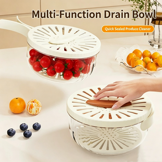🔥2026 Hot Sale🧺 Collapsible Drain Basket with Handle – Wash, Drain & Fresh Storage All-in-One 💧✨