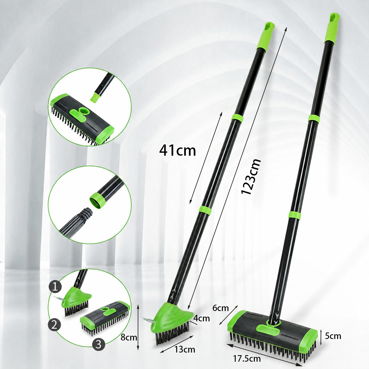 🌿3-in-1 Versatile Weed Brush Combo Set