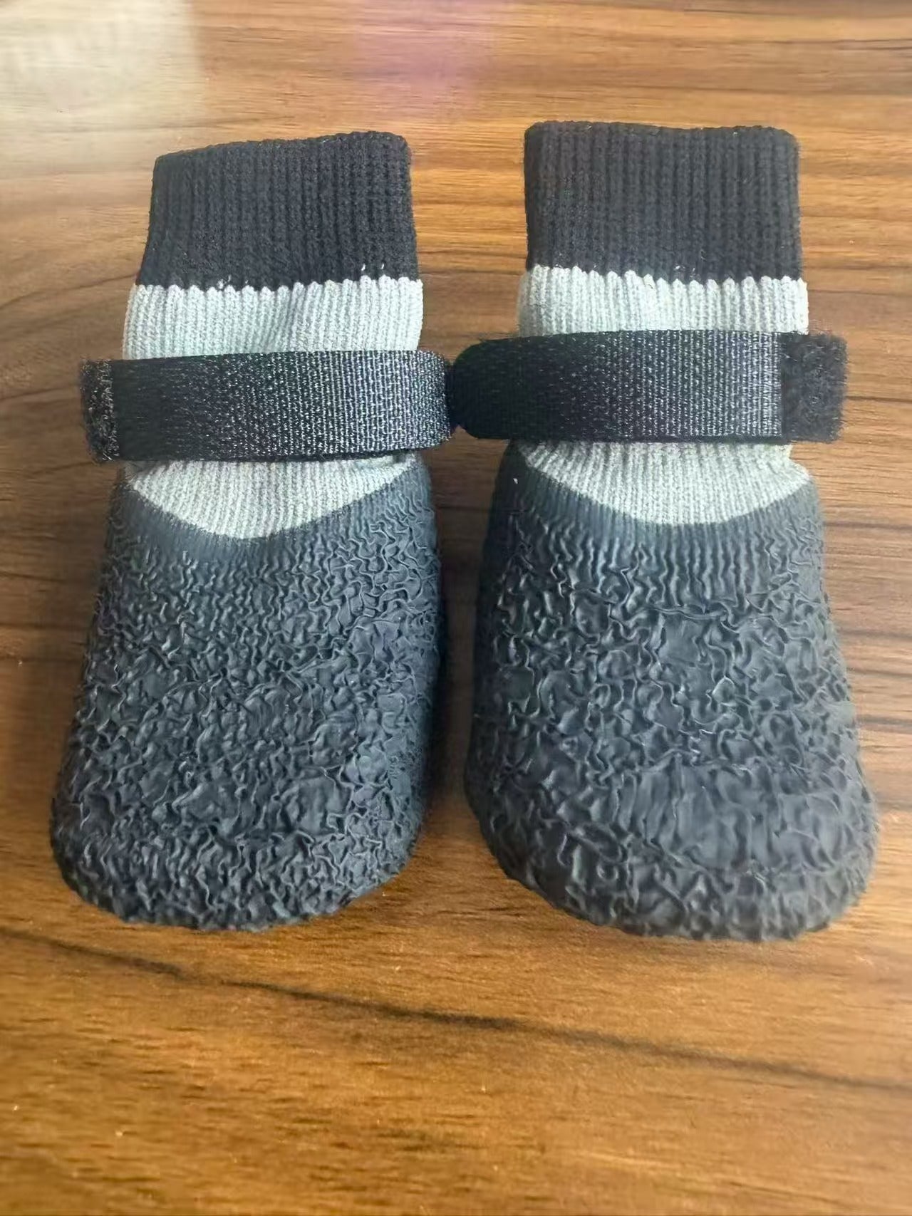 🐶🌧️  Premium Waterproof Knit Dog Boots – Anti-Slip Paw Protection for Indoor & Outdoor Adventures