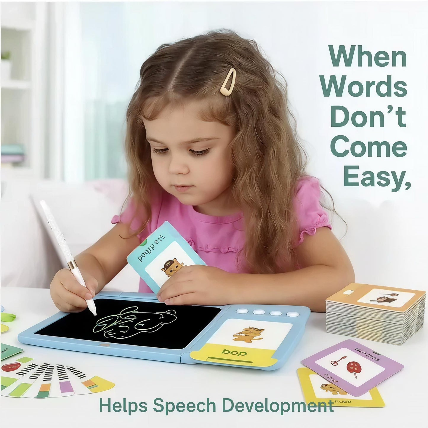 Talking Flash Card Tablet Board