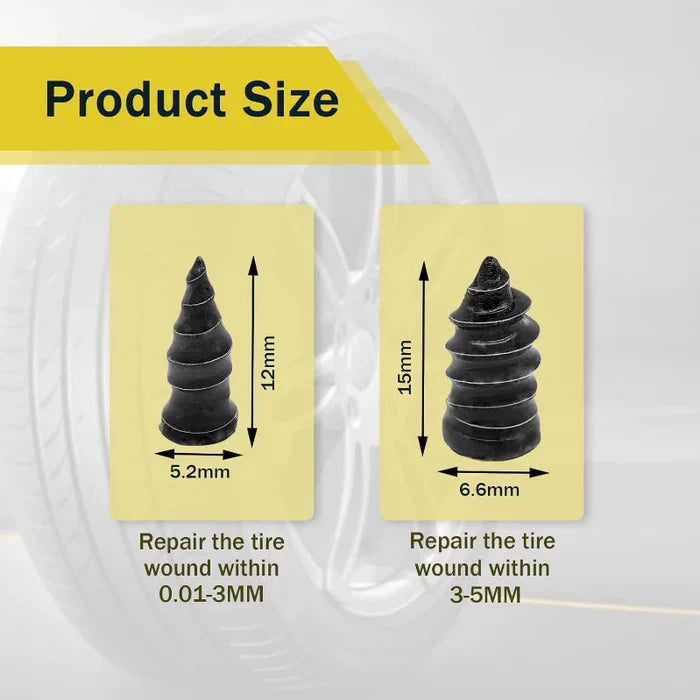 🔥 🚗 Self-Sealing Tire Repair Screws – Instant Leak Fix & Fast Tire Restore