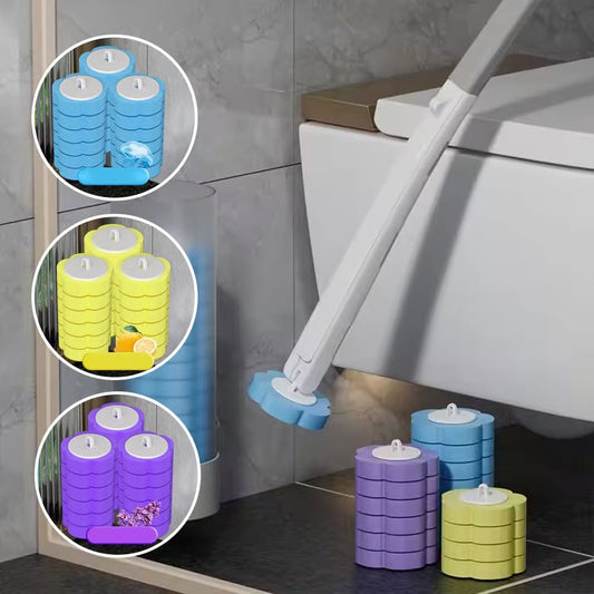 👉 Disposable Toilet Cleaning Brush — Hygienic, Easy & Mess-Free