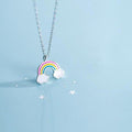 S925 Cloud Rainbow Necklace