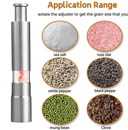 ✨ Best-Selling🧂 Salt & Pepper Shaker Set — Stylish, Convenient & Easy to Use