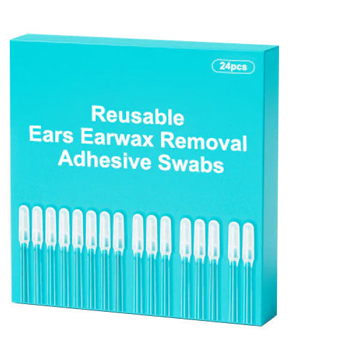 🔥2026 HOT SALE🔥 Reusable Earwax Removal Adhesive Swabs