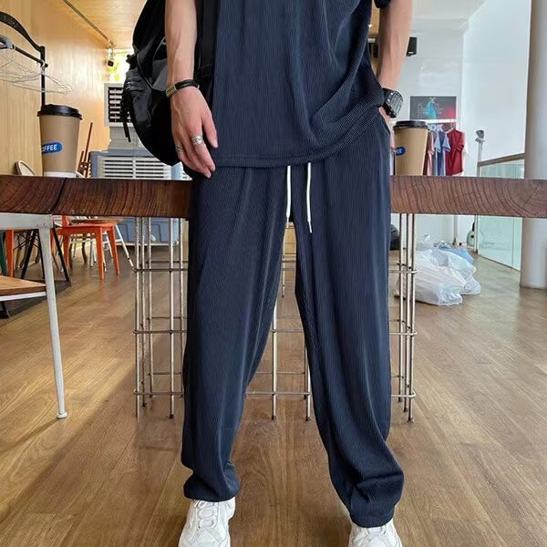 🔥Hot Sale 🔥Ice Silk Male Casual Suit