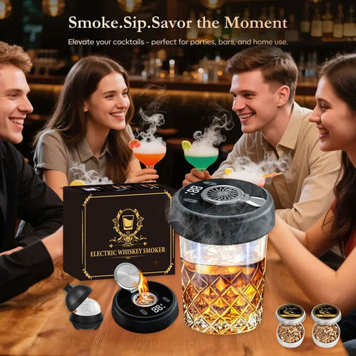 🔥 Electric Whiskey Smoker Kit