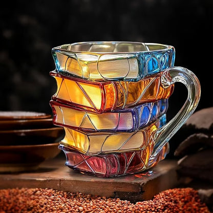 📚3D Painted Book Mug🍵