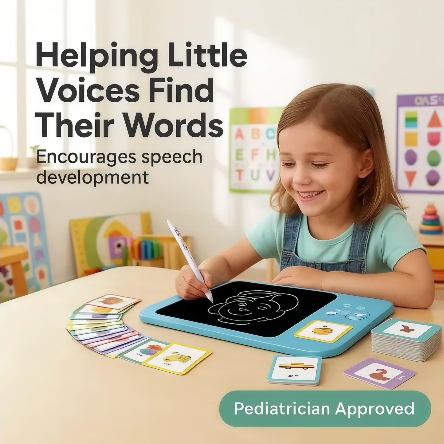 Talking Flash Card Tablet Board