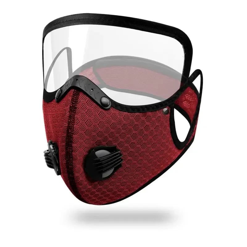 ✅ Reusable Carbon Filter Dust Mask – Built for Active Lifestyles