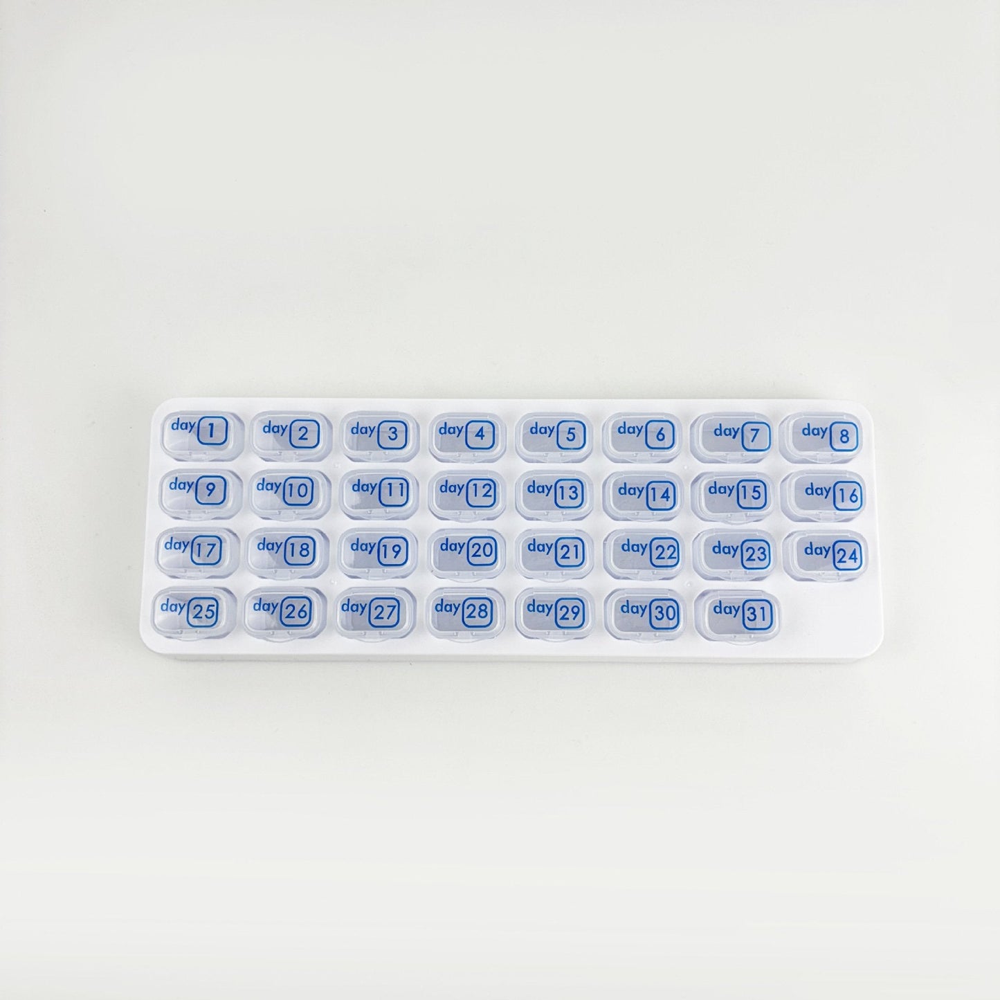 💊 31-Day Monthly Pill Organizer with Easy-Open Lids & Removable Daily Pods🔥