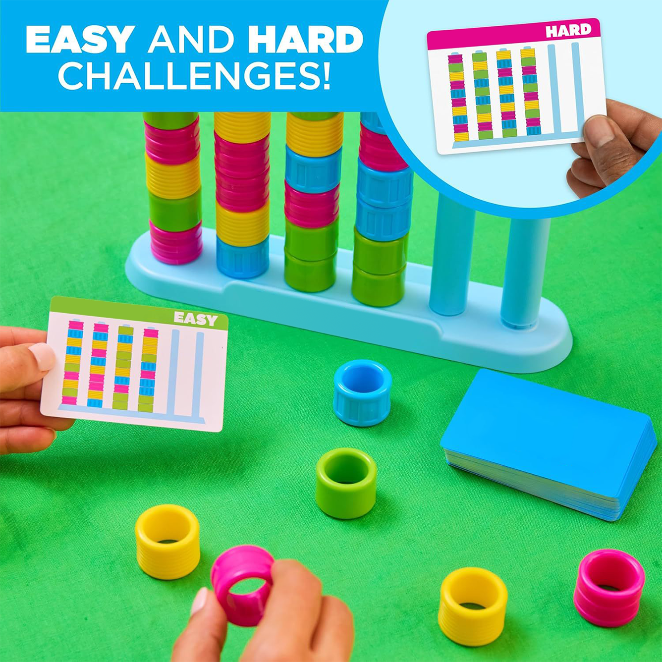 🎉Color Matching Stacking Game🧠 — Educational Party Game Toy