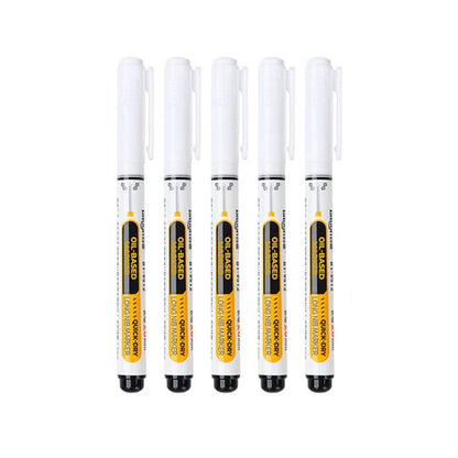 🖊️ Precision Long-Tip Quick-Dry Oil-Based Marker Pen: Easy Deep-Hole Marking