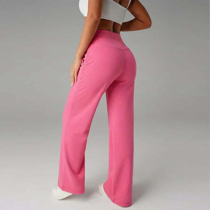 💗LAST DAY SALE 50% OFF⚡50K+ SOLD💕Women's Plain Loose Straight Leg Pants
