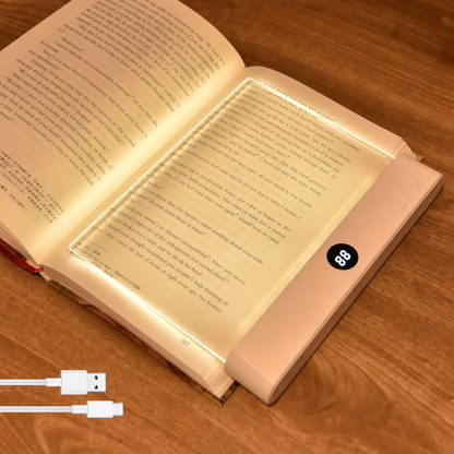 📖 Creative Book Light Gift for Readers with Timer and Warm Glow