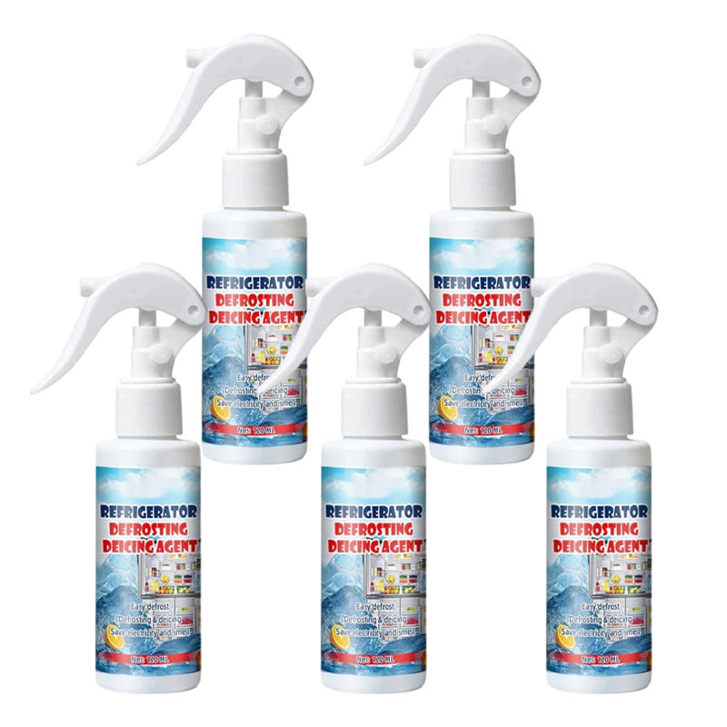 ❄️ Freezer Ice Remover Spray – Rapid Defrost & Easy Cleaning 🎁 Free Scraper Included