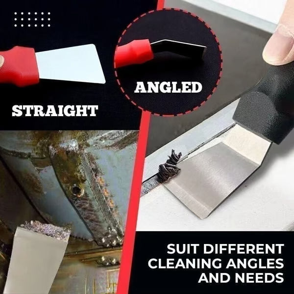 🚀 All-in-One Cleaning Spatula🧽 Remove Grime, Residue & Stubborn Build-Up