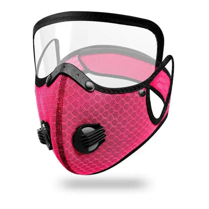 ✅ Reusable Carbon Filter Dust Mask – Built for Active Lifestyles