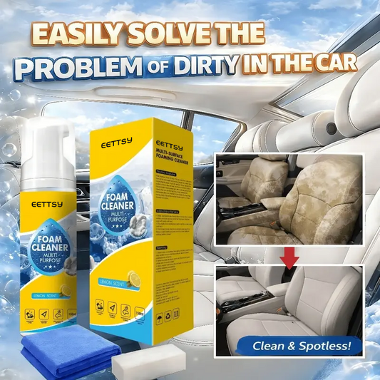 Foam No-Rinse Cleaner🧼 Multi-Surface & Truly No-Rinse Convenience