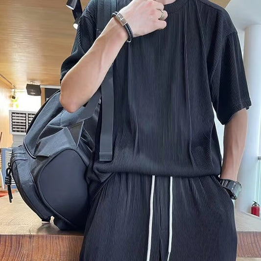 🔥Hot Sale 🔥Ice Silk Male Casual Suit