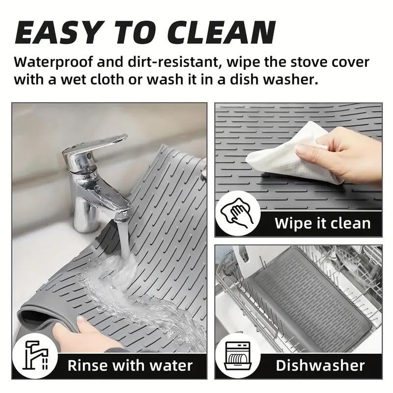Silicone stove mat, summer kitchen accessories