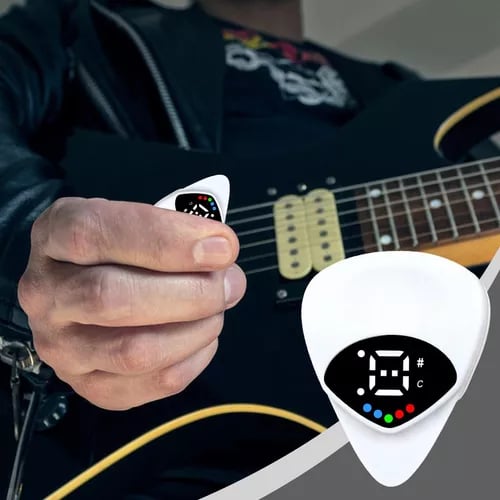🎸2-in-1 Guitar Pick Tuner – Instant Tuning & Playing in One Smart Tool 🎶