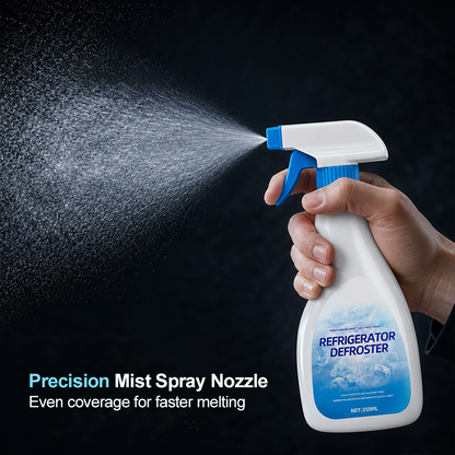 🔥❄️Extra-Large Capacity Refrigerator De-Icing Spray – One Bottle Works Like Three