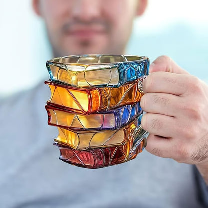 📚3D Painted Book Mug🍵