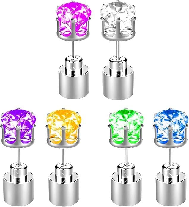 💎✨Light-Up LED Stud Earrings – Dazzling Glow for Parties & Festivals