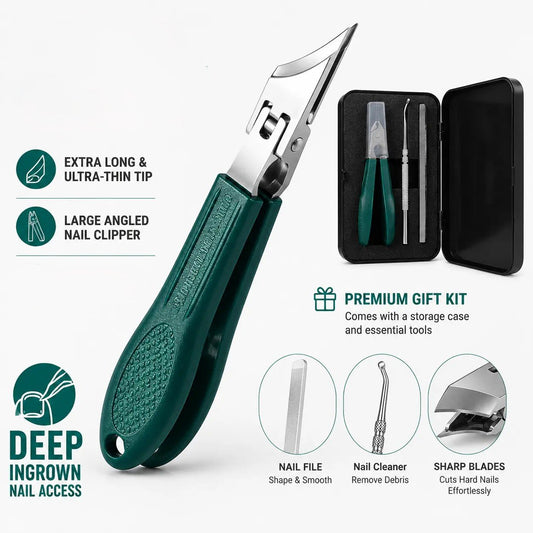 👍Eagle Beak Wide Jaw Nail Clippers Set