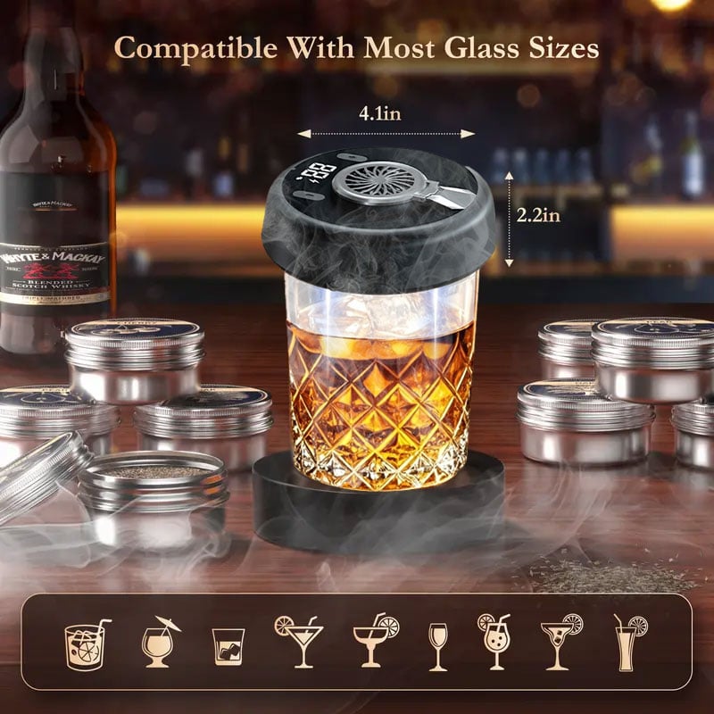 🔥 Electric Whiskey Smoker Kit