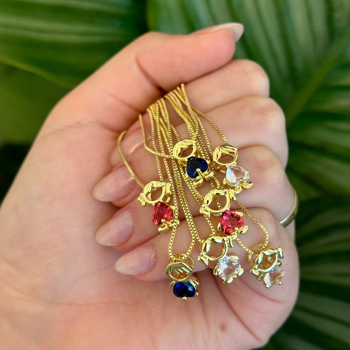 💕 Mother & Children Necklace