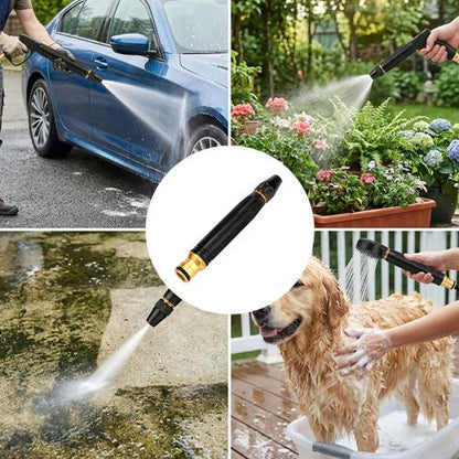 🔥 💦 Heavy-Duty Adjustable Hose Nozzle – Powerful Spray & Precision Control