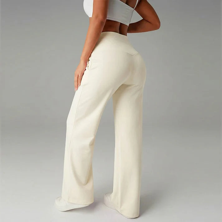 💗LAST DAY SALE 50% OFF⚡50K+ SOLD💕Women's Plain Loose Straight Leg Pants