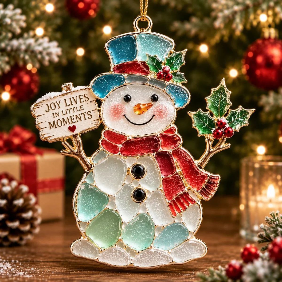 ✨🎄 Colorful Acrylic Christmas Decorations – Make Your Christmas Tree Shine!