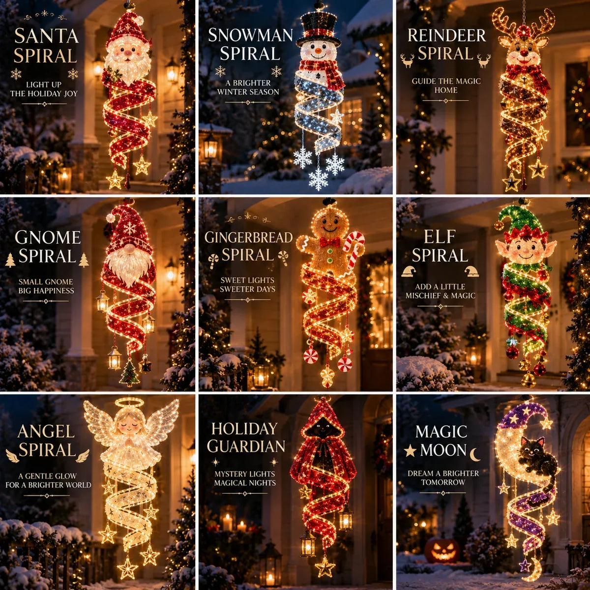 🔥 49% OFF Today – Make Christmas Glow with Magic Spirals ✨