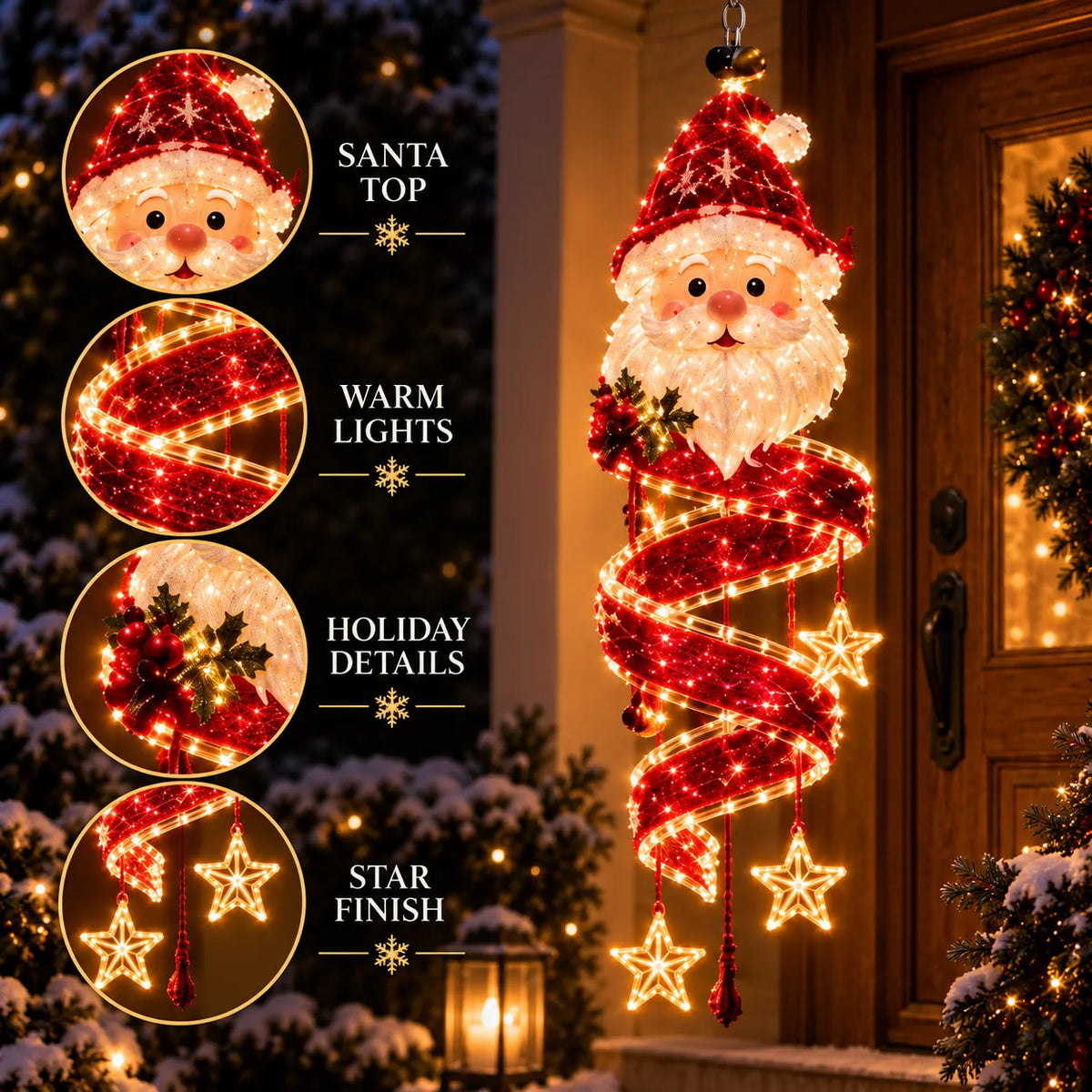 🔥 49% OFF Today – Make Christmas Glow with Magic Spirals ✨