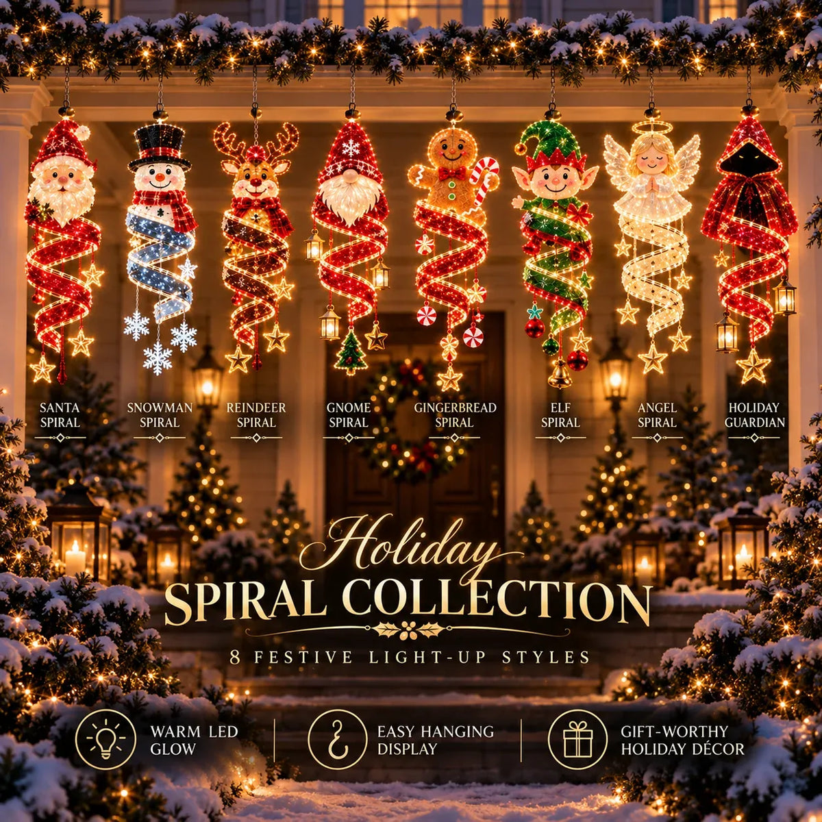 🔥 49% OFF Today – Make Christmas Glow with Magic Spirals ✨