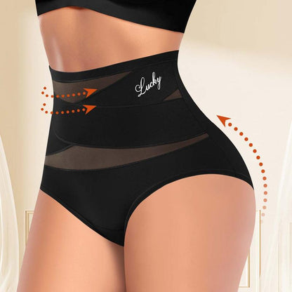 🌸Last Day-Buy 1 Get 1 FREE✨Plus-Size High-Waist Cross Tummy Control Panties