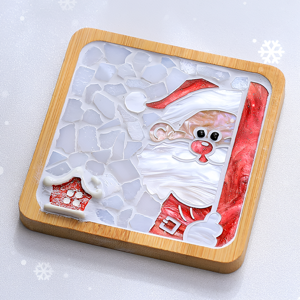 🎄Christmas DIY Mosaic Coaster Kit