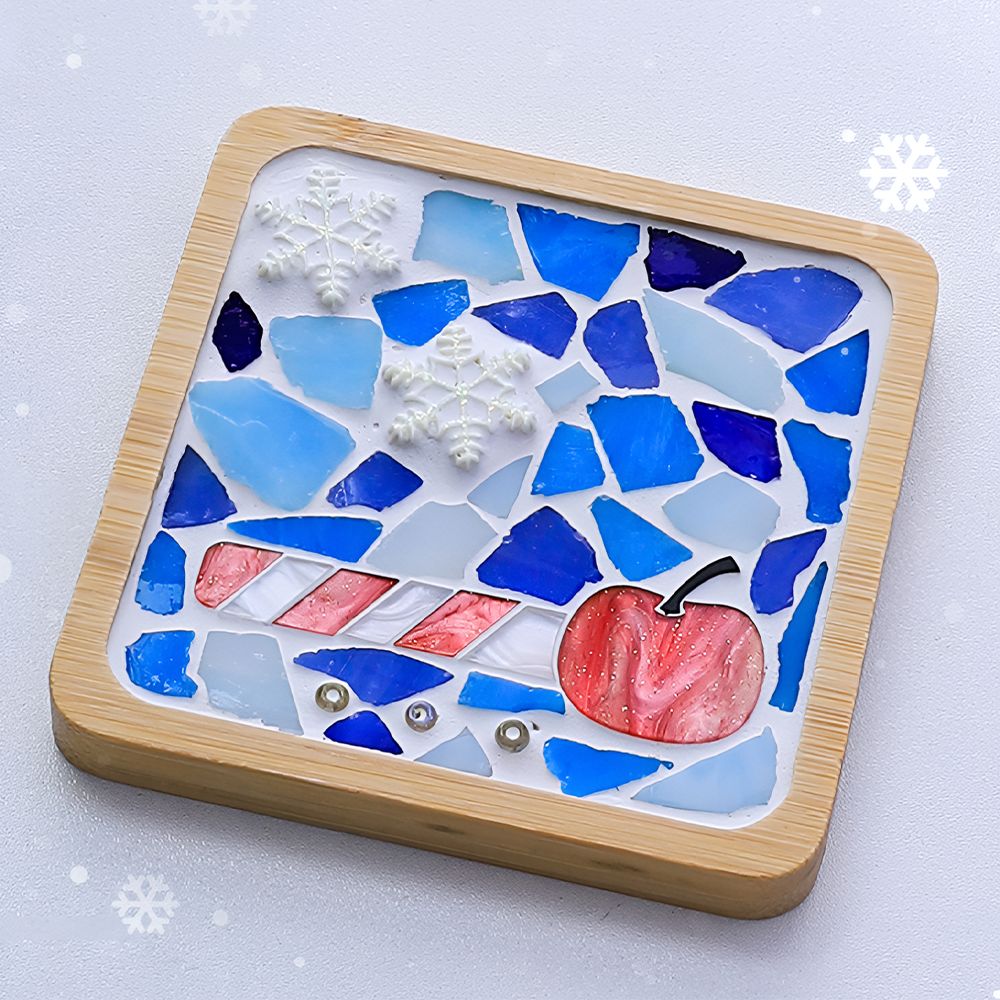 🎄Christmas DIY Mosaic Coaster Kit