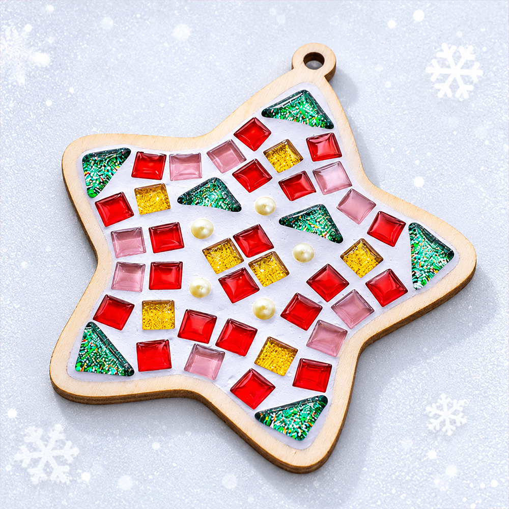 🎄Christmas DIY Mosaic Coaster Kit