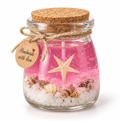 🪸 Ocean Serenity Candle 🐚 | Coastal-Inspired Decorative Candle