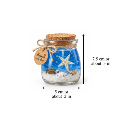 🪸 Ocean Serenity Candle 🐚 | Coastal-Inspired Decorative Candle