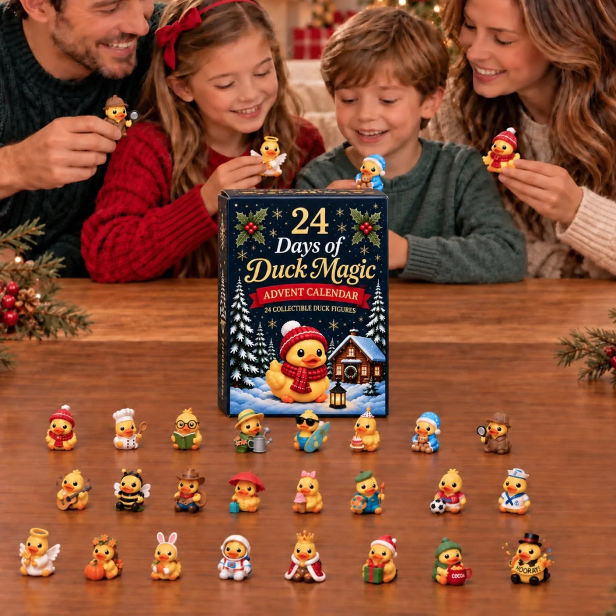 🦆🎄 3D Duck Magic Advent Calendar — 24 Days of Christmas Surprises!