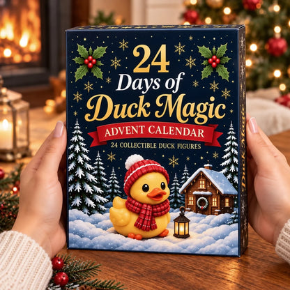 🦆🎄 3D Duck Magic Advent Calendar — 24 Days of Christmas Surprises!