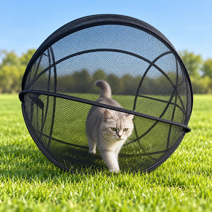 🐱🌿Pop Up cat Playpen -Portable Qutdoor cat Enclosure with Breathable Mesh